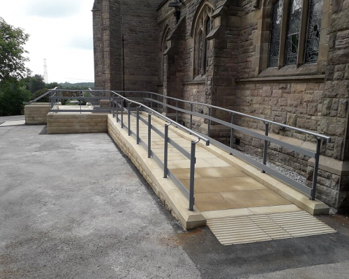 st johns Church disabled access solution